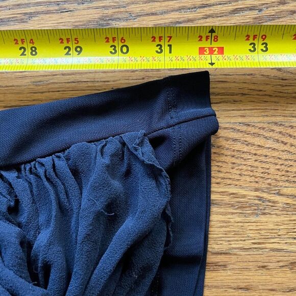 ALICE + OLIVIA Blue BodyCon Wrap Silk Goddess Dress MSRP $396 Women's Size Small - Picture 8 of 10